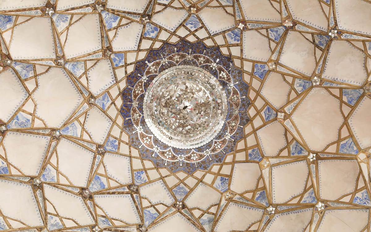 Islamic art of mirror work